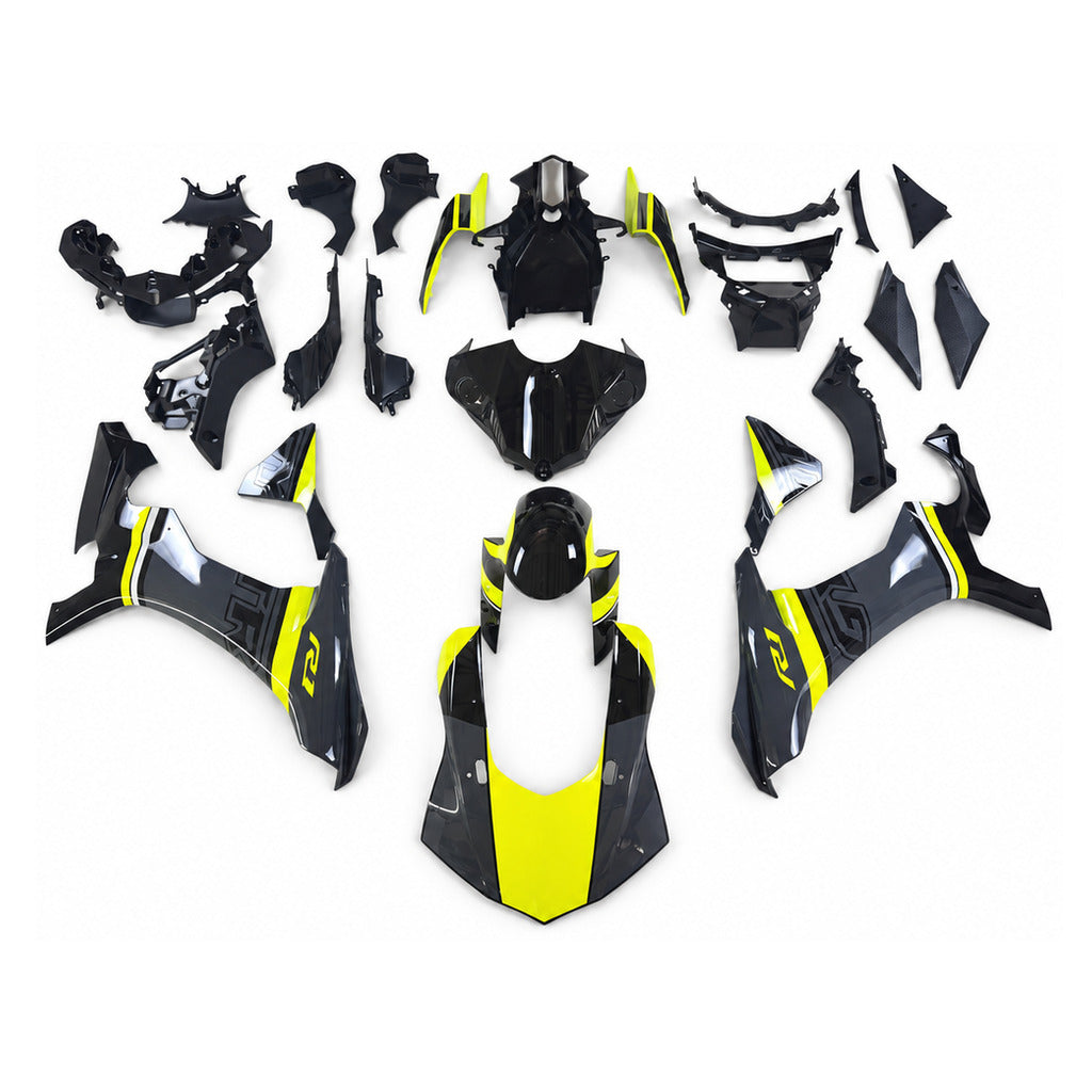 NT Fairing Fit for Yamaha 2015-2019 YZF-R1 N056- Green Black | ABS Injection - 1