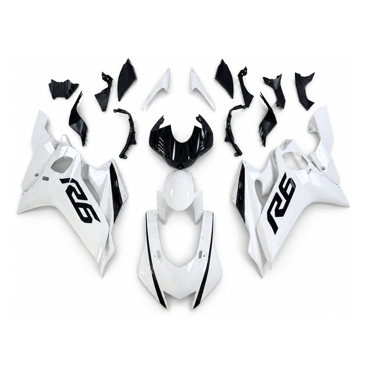 NT Fairing Fit for Yamaha 2017-2021 YZF-R6 N041- Blue White Black | ABS Injection