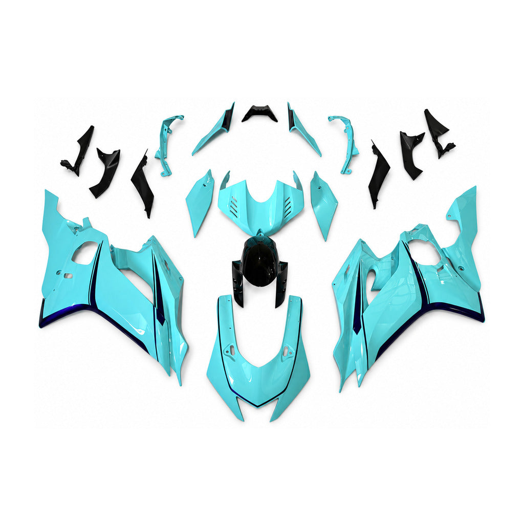 NT Fairing Fit for Yamaha 2017-2021 YZF-R6 N044- Teal Black | ABS Injection - 1
