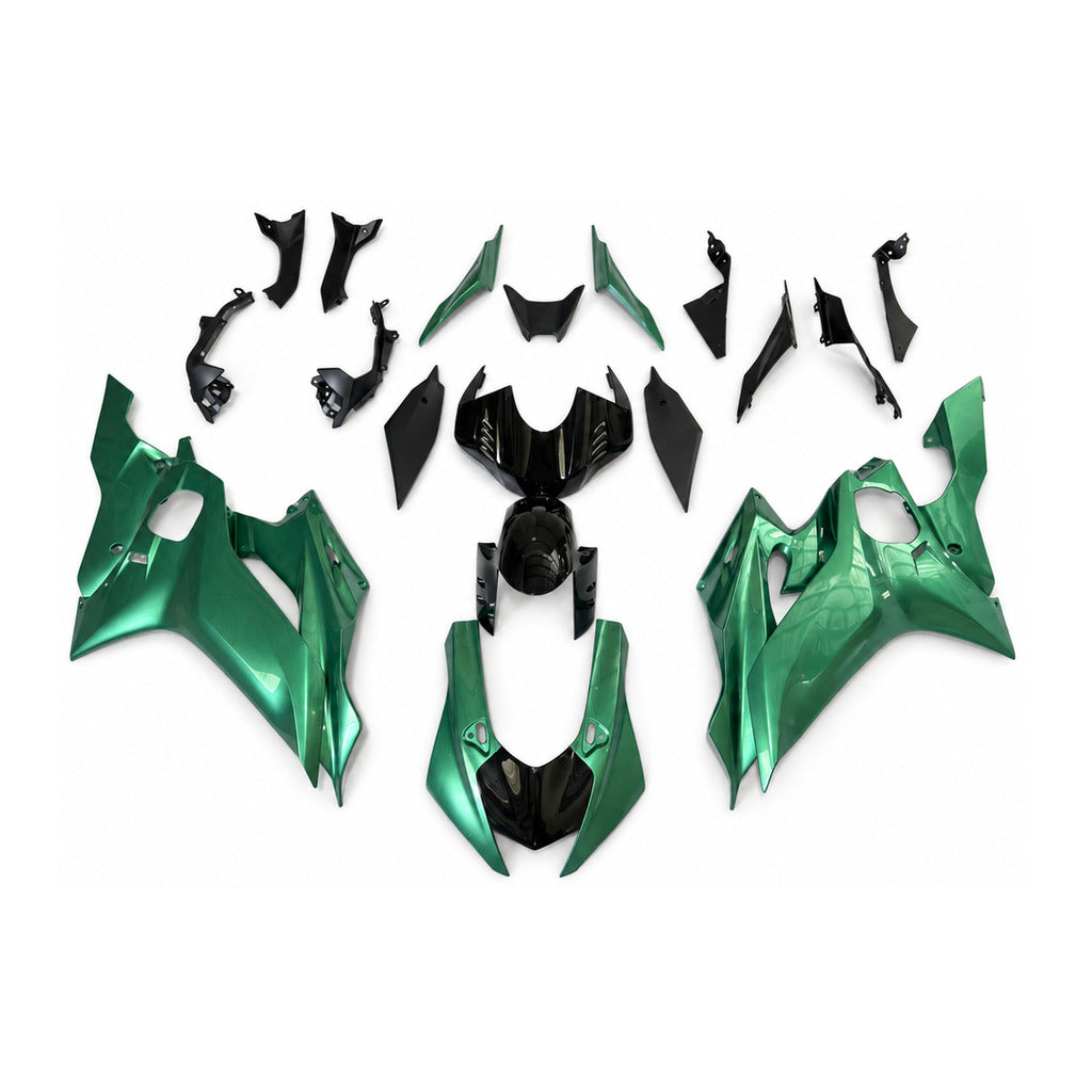 NT Fairing Fit for Yamaha 2017-2021 YZF-R6 N045- Green Black | ABS Injection - 1