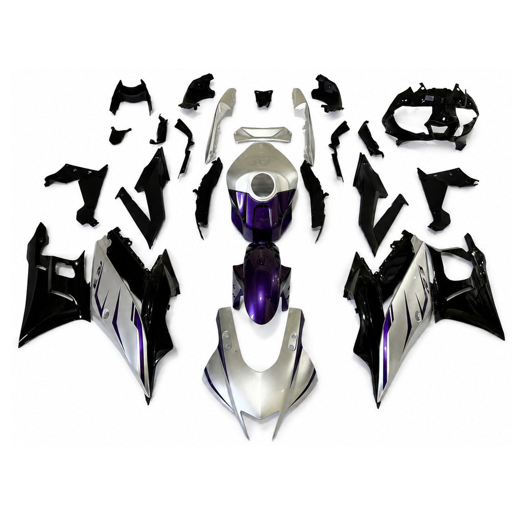 NT Fairing Fit for Yamaha 2019-2024 YZF-R25/YZF-R3 N038- Purple Black | ABS Injection - 1