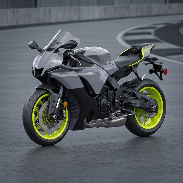 US STOCK NT Injection Mold New Kit Gray Black Fluorescent Yellow ABS Fairing Fit for Yamaha 2020-2025 YZF R1 N023 Available in CA