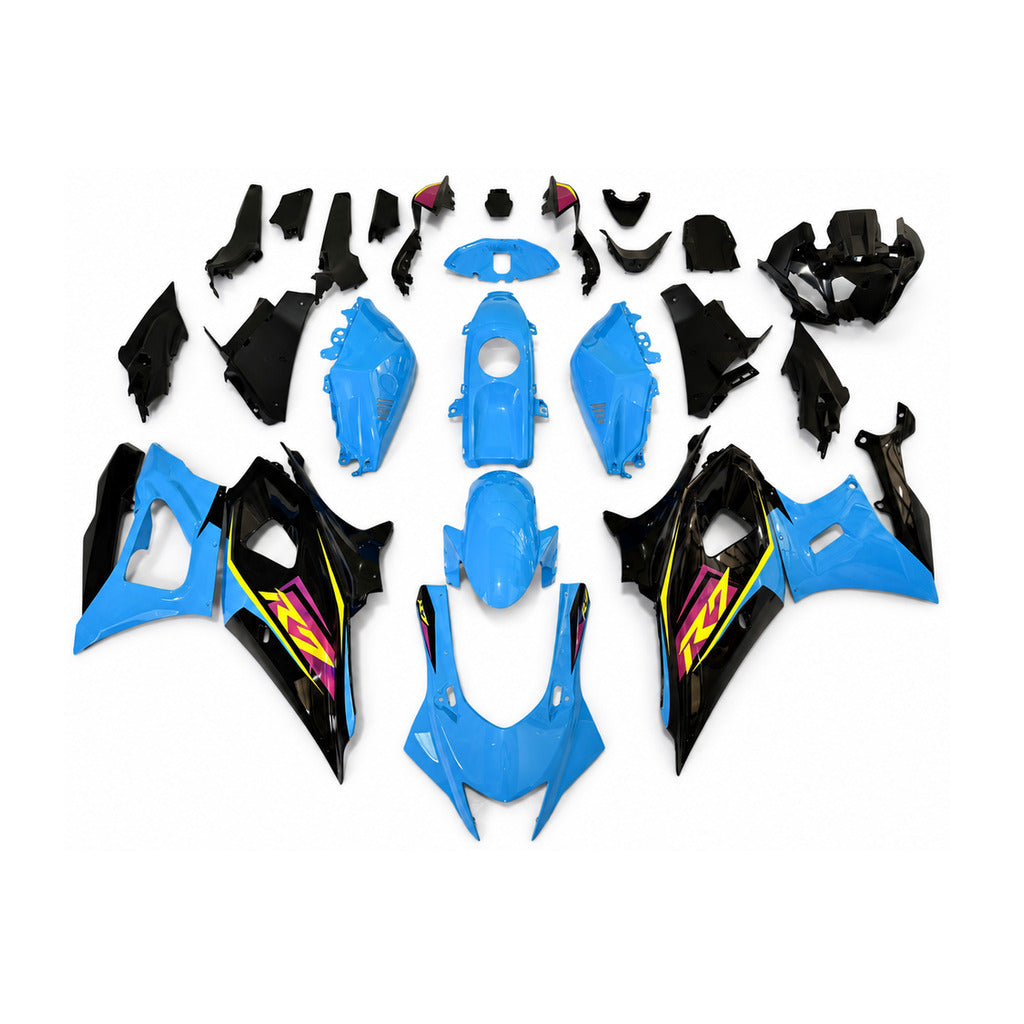 NT Fairing Fit for Yamaha 2022-2025 YZF-R7 N033- Blue Black | ABS Injection - 1