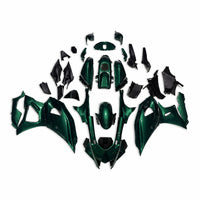 NT Injection Mold New Kit Dark Green Black Carbon Fiber Look ABS Fairing Fit for Yamaha 2022-2025 YZF R7 N037