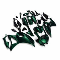 NT Injection Mold New Kit Dark Green Black Carbon Fiber Look ABS Fairing Fit for Yamaha 2022-2025 YZF R7 N037