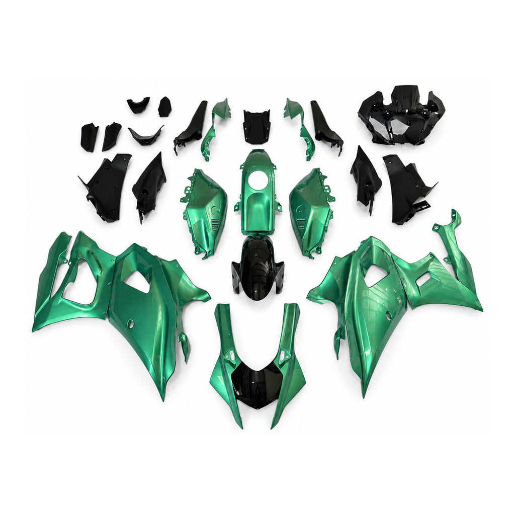 NT Fairing Fit for Yamaha 2022-2025 YZF-R7 N046- Green Black | ABS Injection - 1