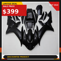 US STOCK NT Aftermarket Injection ABS Plastic Fairing Fit for YZF R1 2002-2003 Black N022 Available in CA