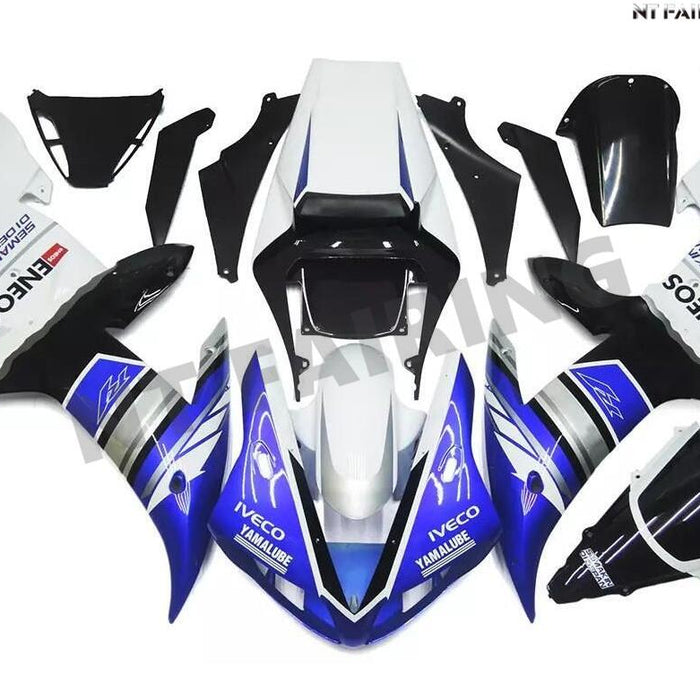NT Aftermarket Injection ABS Plastic Fairing Fit for YZF R1 2002-2003 Blue White Black N040