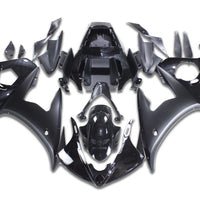 NT Aftermarket Injection ABS Plastic Fairing Fit for YZF R6 2003-2005 Black N009