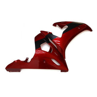 NT Aftermarket Injection ABS Plastic Fairing Fit for 2003-2005 YZF R6 & 06-09 R6S Red Matte Black N072