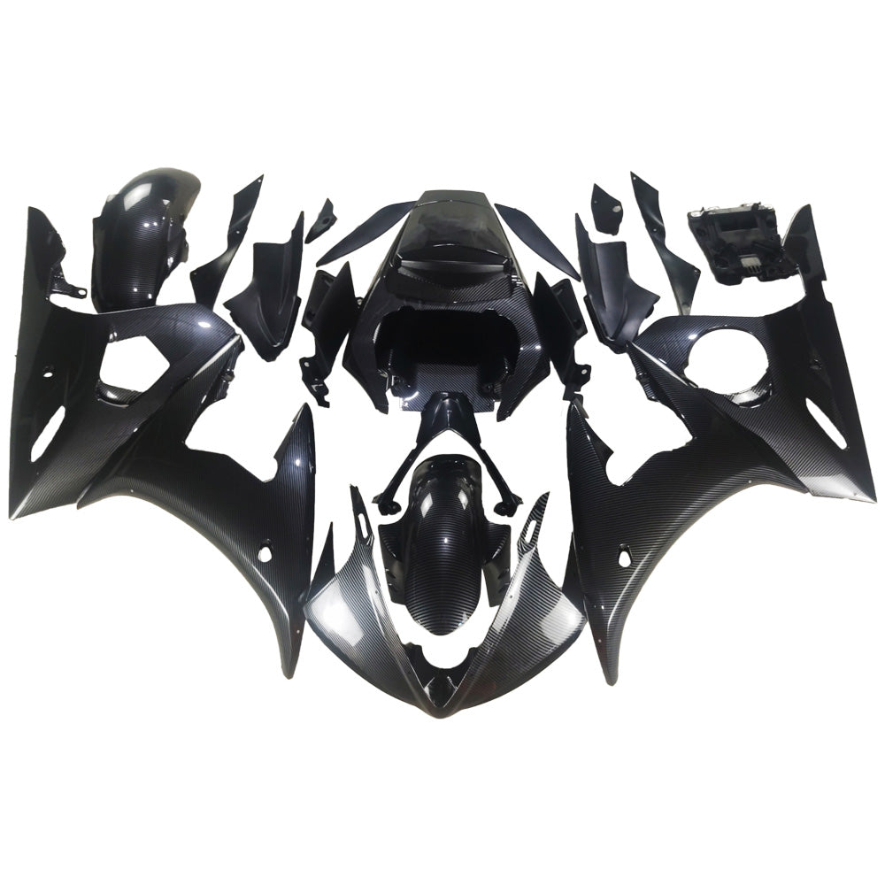 NT Fairing Fit for Yamaha 2003-2005 YZF-R6 S01- Carbon Fiber Look | ABS Injection