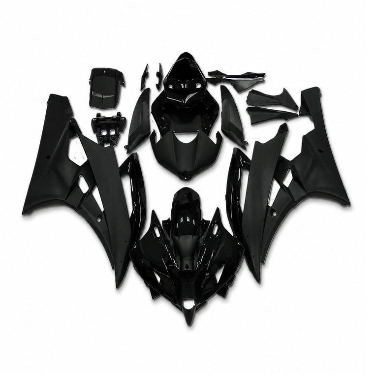 NT Fairing Fit for Yamaha 2006-2007 YZF-R6 N048- Black | ABS Injection, US Stock