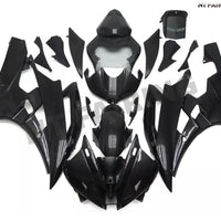 NT Aftermarket Injection ABS Plastic Fairing Fit for YZF R6 2006-2007 Glossy Black N077