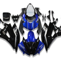 US STOCK NT Aftermarket Injection ABS Plastic Fairing Fit for YZF R6 2006-2007 Blue Black N127 Available in CA