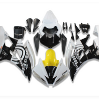 NT Aftermarket Injection ABS Plastic Fairing Fit for YZF R6 2006-2007 White Black Yellow N128