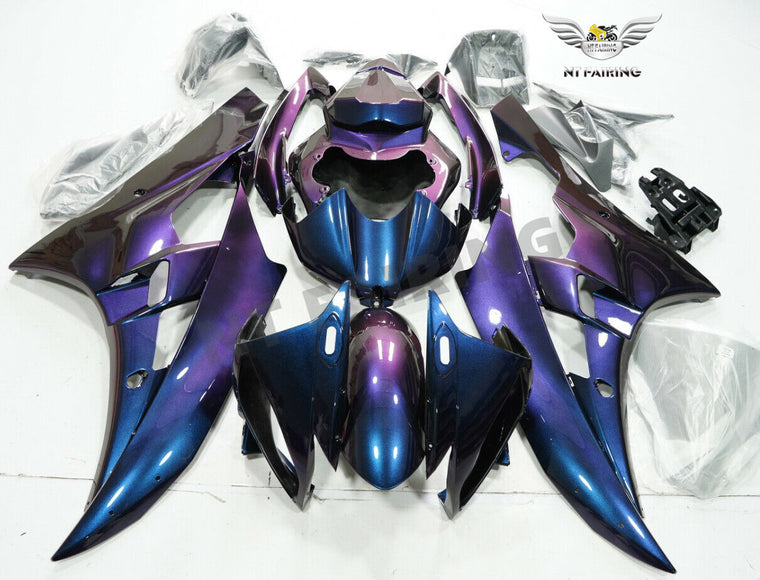 NT Fairing Fit for Yamaha 2006-2007 YZF-R6 N120- Chameleon Blue Purple | ABS Injection