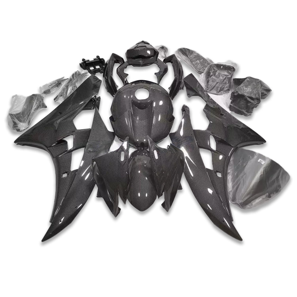 NT Fairing Fit for Yamaha 2006-2007 YZF-R6 S01- Black Carbon Fiber Look | ABS Injection
