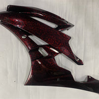 US STOCK NT Aftermarket Injection ABS Plastic Fairing Fit for YZF R6 2006-2007 Red Forged Carbon Fiber Look S05 Available in CA