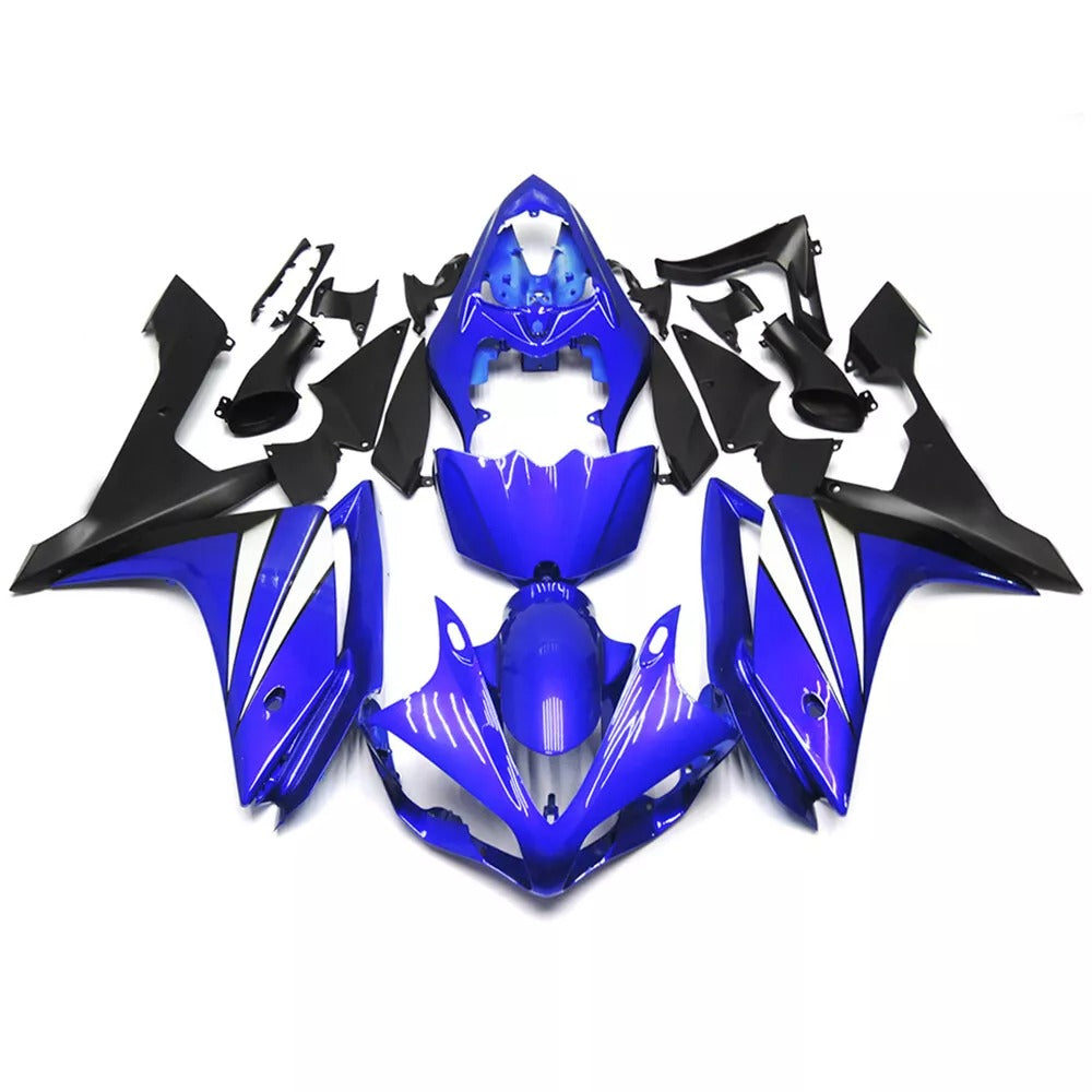 NT Fairing Fit for Yamaha 2007-2008 YZF-R1 N005- Blue Black | ABS Injection