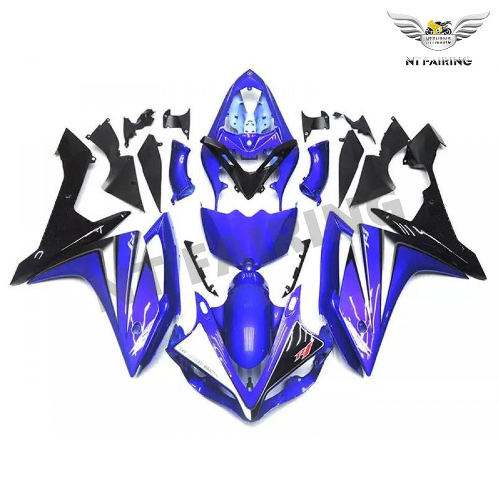 NT Fairing Fit for Yamaha 2007-2008 YZF-R1 N046- Blue Black | ABS Injection