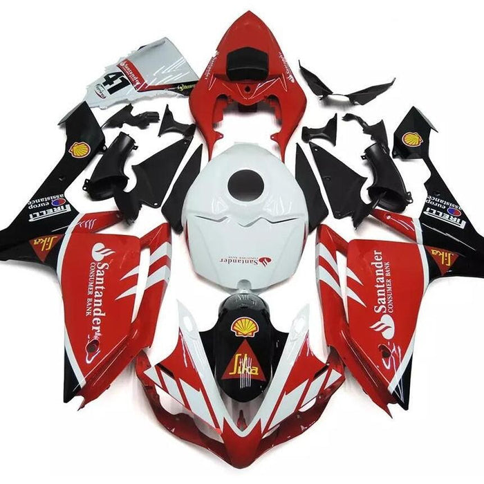 NT Aftermarket Injection ABS Plastic Fairing Fit for YZF R1 2007-2008 Red White Black N054
