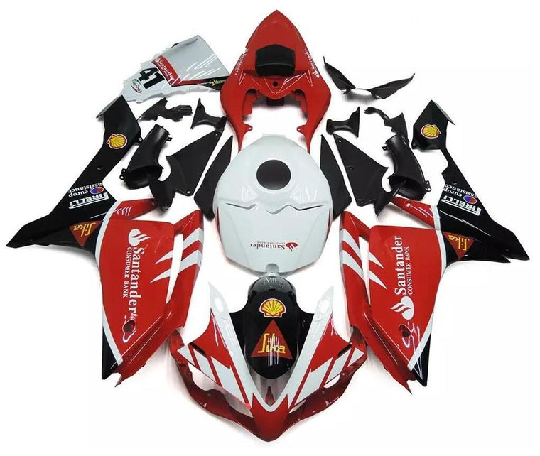 NT Fairing Fit for Yamaha 2007-2008 YZF-R1 N054- Red White Black | ABS Injection