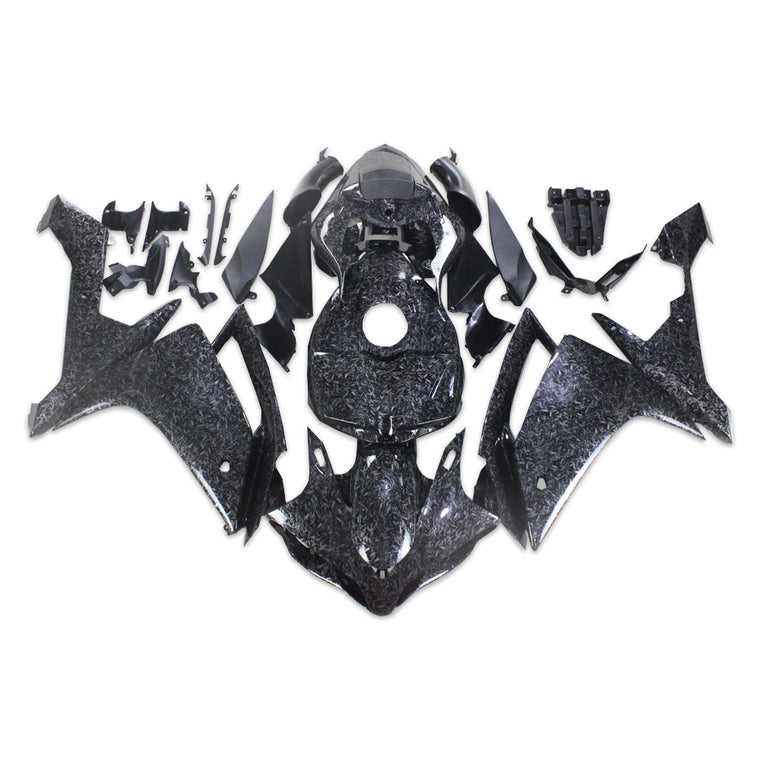 NT Fairing Fit for Yamaha 2007-2008 YZF-R1 S02- Forged Carbon Fiber Look | ABS Injection, US Stock