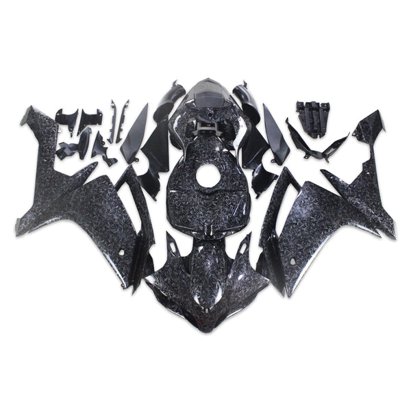 US STOCK NT Aftermarket Injection ABS Plastic Fairing Fit for YZF R1 2007-2008 Forged Carbon Fiber Look S02 Available in CA