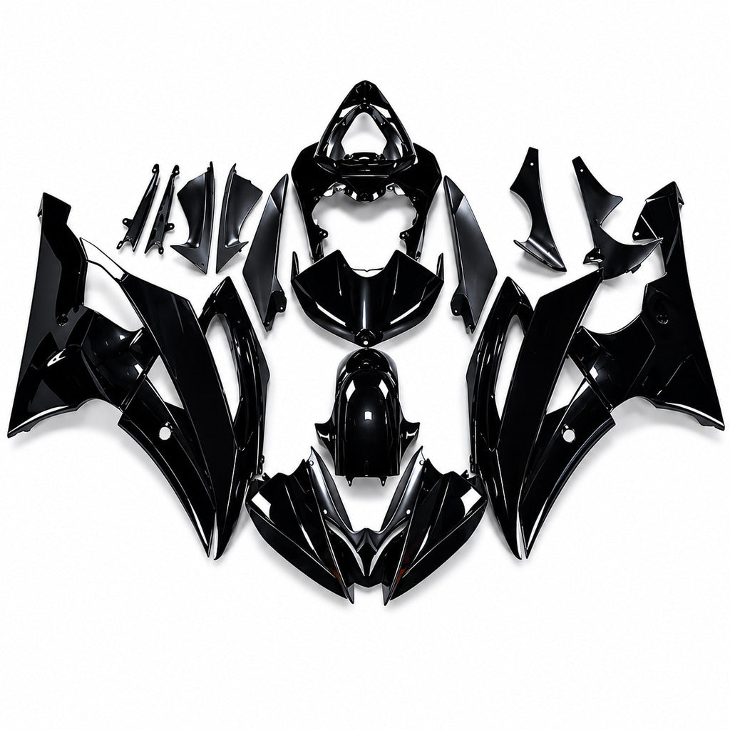 NT Fairing Fit for Yamaha 2008-2016 YZF-R6 N059- Glossy Black | ABS Injection
