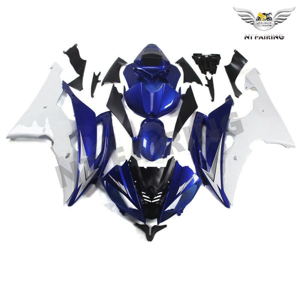 NT Aftermarket Injection ABS Plastic Fairing Fit for YZF R6 2008-2016 Blue White N139