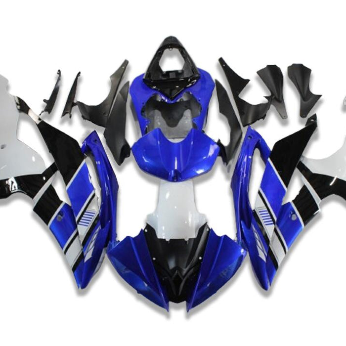 NT Aftermarket Injection ABS Plastic Fairing Fit for YZF R6 2008-2016 White Blue N142