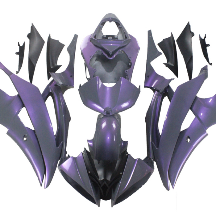 NT Aftermarket Injection ABS Plastic Fairing Fit for YZF R6 2008-2016 Chameleon Gray Dazz Pearl Purple N153