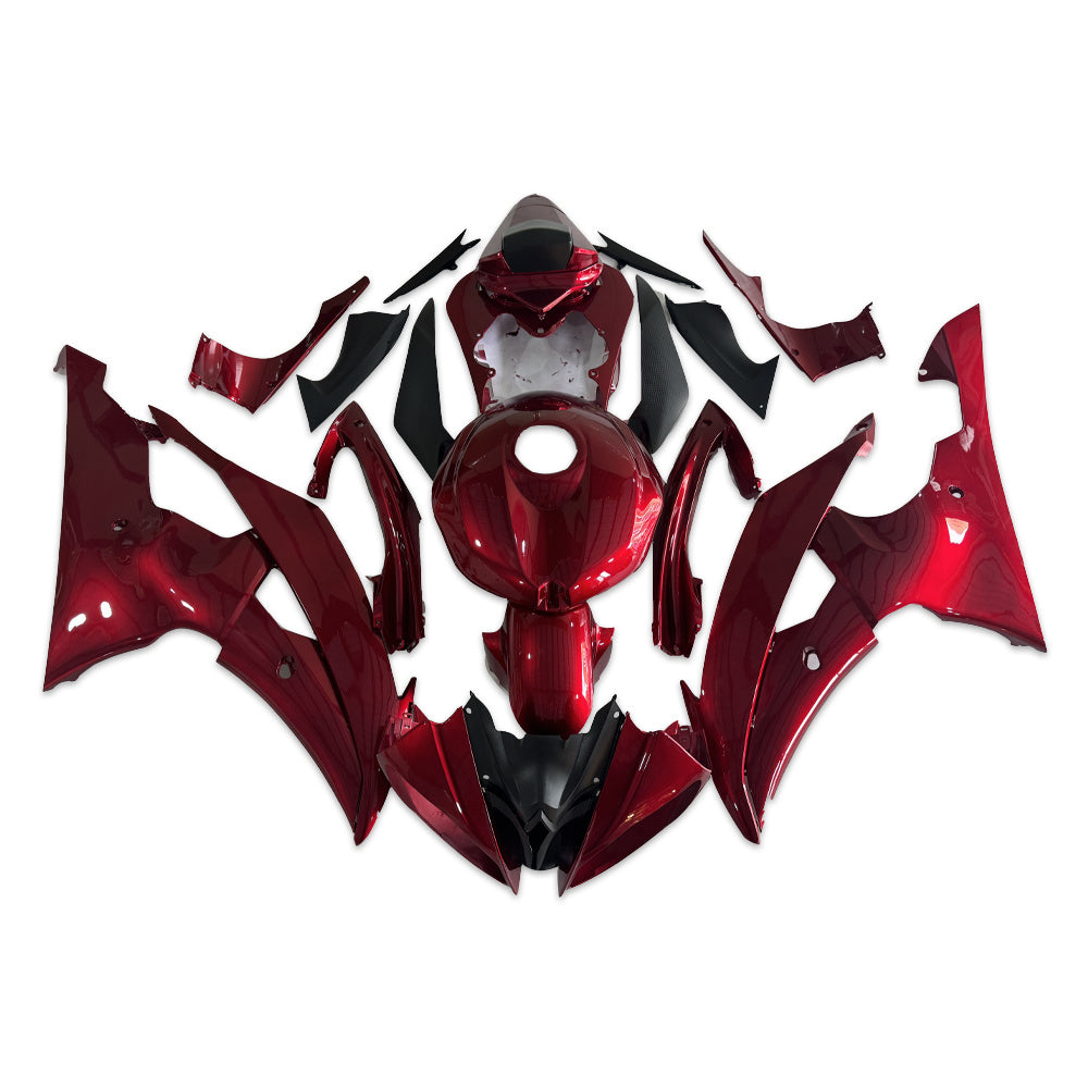 NT Fairing Fit for Yamaha 2008-2016 YZF-R6 U161- Candy Red | ABS Injection