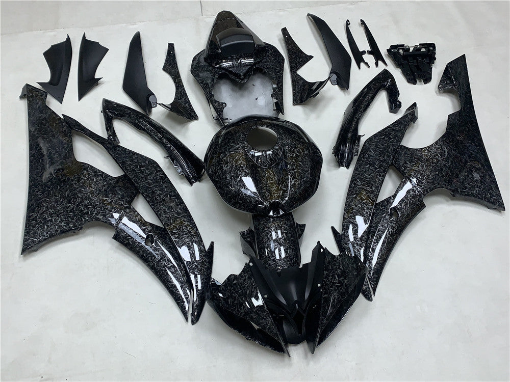 NT Fairing Fit for Yamaha 2008-2016 YZF-R6 SU02- Forged Carbon Fiber Look | ABS Injection