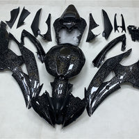 US STOCK NT Aftermarket Injection ABS Plastic Fairing Fit for YZF R6 2008-2016 Forged Carbon Fiber Look SU02 Available in CA