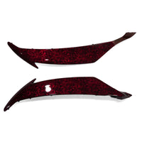 NT Aftermarket Injection ABS Plastic Fairing Fit for YZF R6 2008-2016 Red Forged Carbon Fiber Look SU08