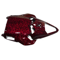 NT Aftermarket Injection ABS Plastic Fairing Fit for YZF R6 2008-2016 Red Forged Carbon Fiber Look SU08