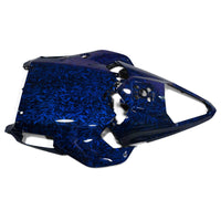 NT Aftermarket Injection ABS Plastic Fairing Fit for YZF R6 2008-2016 Blue Forged Carbon Fiber Look SU09