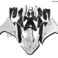 US STOCK NT Injection Plastic Fairing Kit fit for Yamaha FZ6R 2009-2015 Black White N008 Available in CA