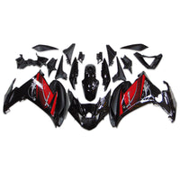 NT Injection Plastic Fairing Kit fit for Yamaha FZ6R 2009-2015 Red Black N011