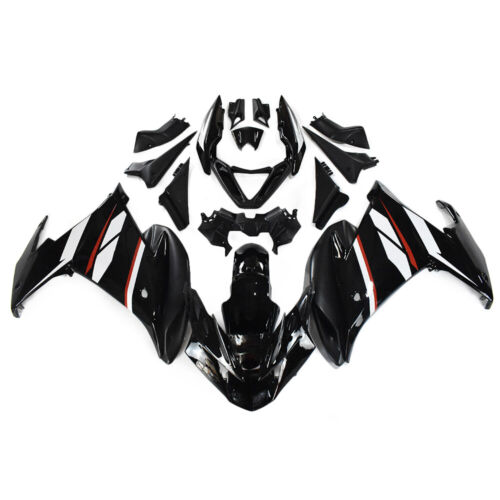NT Fairing Fit for Yamaha 2009-2015 FZ6R N012- Black | ABS Injection