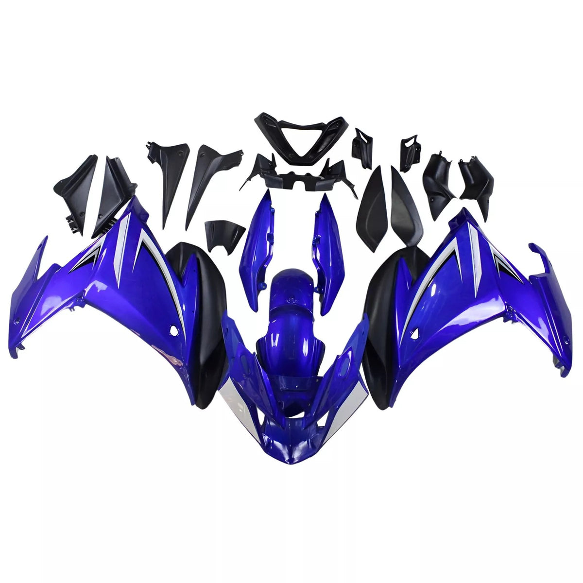 NT Fairing Fit for Yamaha 2009-2015 FZ6R N013- Blue | ABS
