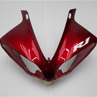 US STOCK NT Aftermarket Injection ABS Plastic Fairing Fit for YZF R1 2009-2011 Red Black N001 Available in CA
