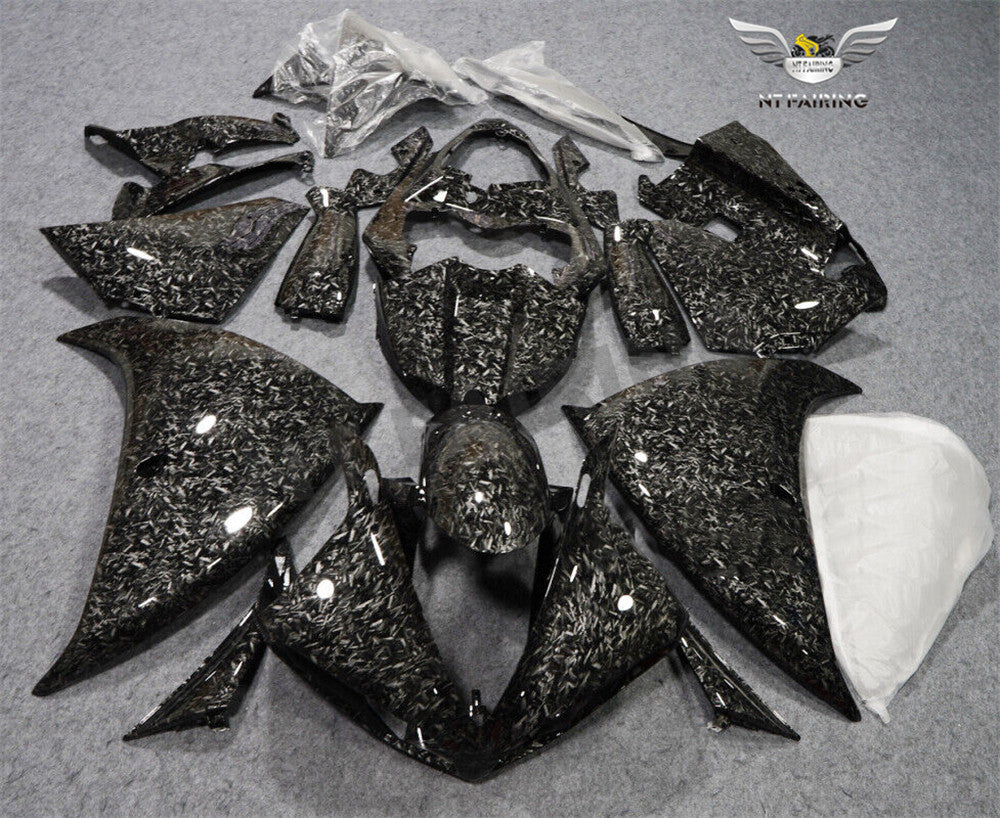 NT Fairing Fit for Yamaha 2009-2011 YZF-R1 S02- Forged Carbon Fiber Look | ABS Injection, US Stock