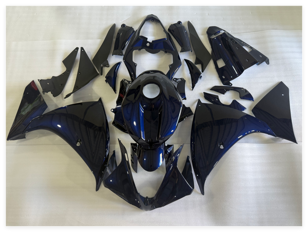 NT Aftermarket Injection ABS Plastic Fairing Fit for YZF R1 2009-2011 Dark Pearl Blue T0001