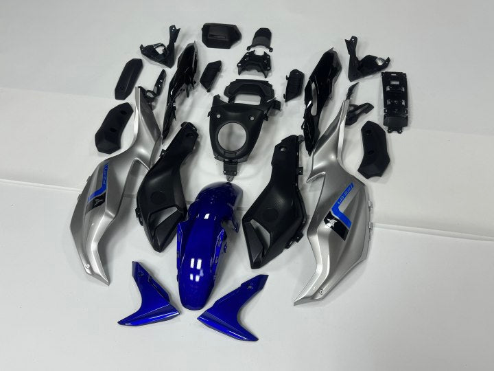 NT Fairing Fit for Yamaha 2012-2017 MT-07 N001- Blue Silver Black | ABS Injection