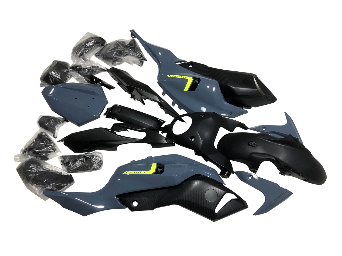 NT Fairing Fit for Yamaha 2012-2017 MT-07 N009- Dark Gray | ABS Injection