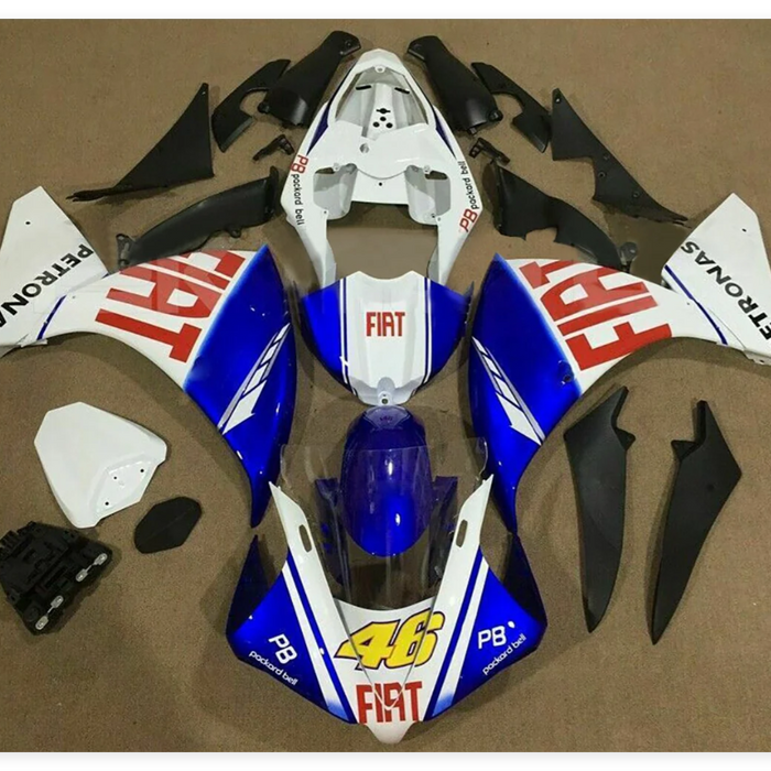 NT Aftermarket Injection ABS Plastic Fairing Fit for YZF R1 2012-2014 Blue White Red N0001