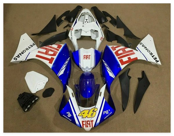 NT Aftermarket Injection ABS Plastic Fairing Fit for YZF R1 2012-2014 Blue White Red N0001