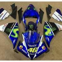 NT Aftermarket Injection ABS Plastic Fairing Fit for YZF R1 2012-2014 Blue White Black Green N0002